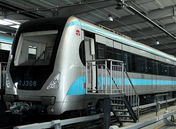 天津地铁三号线列车定位系统